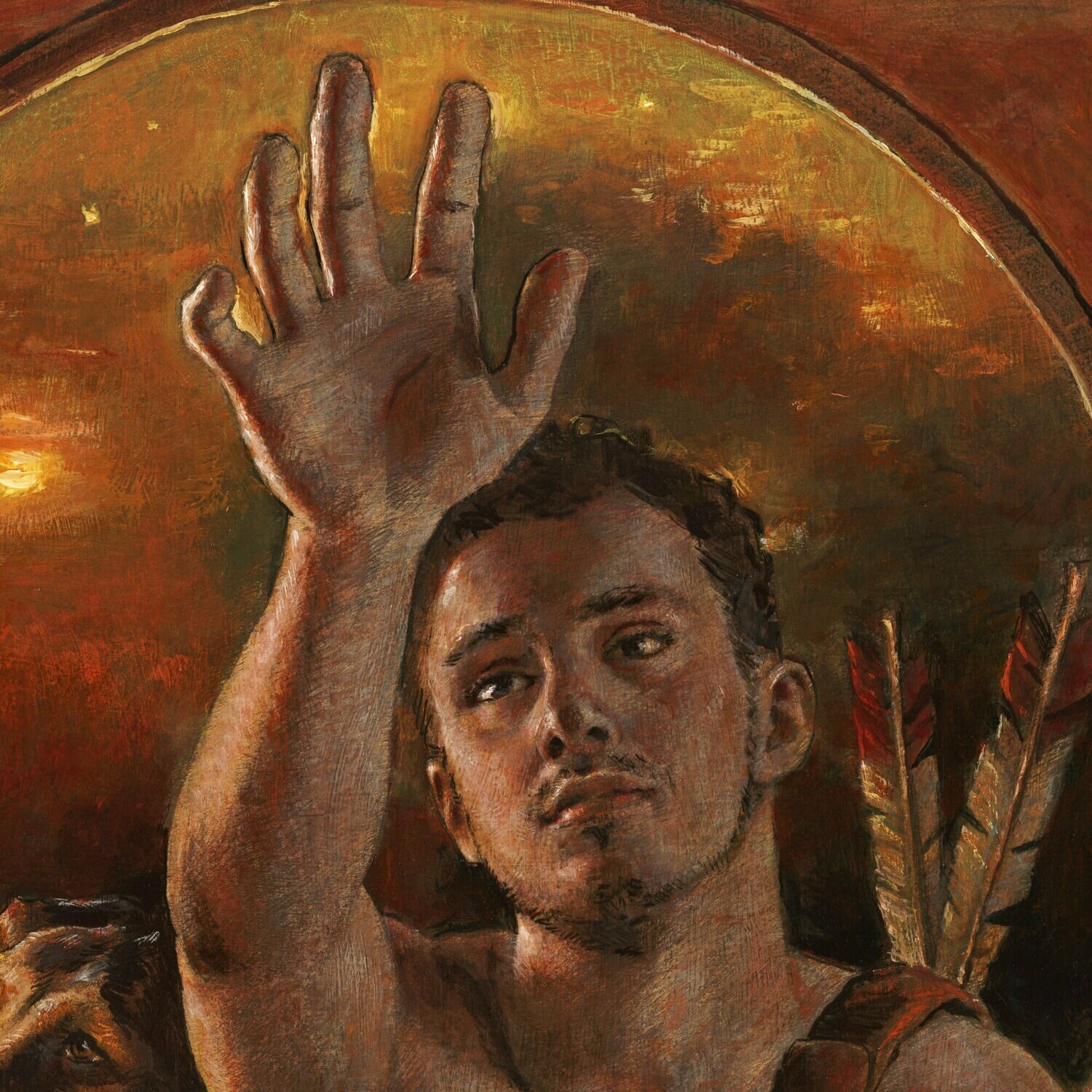 "The Butterfly" Original  Painting on Panel