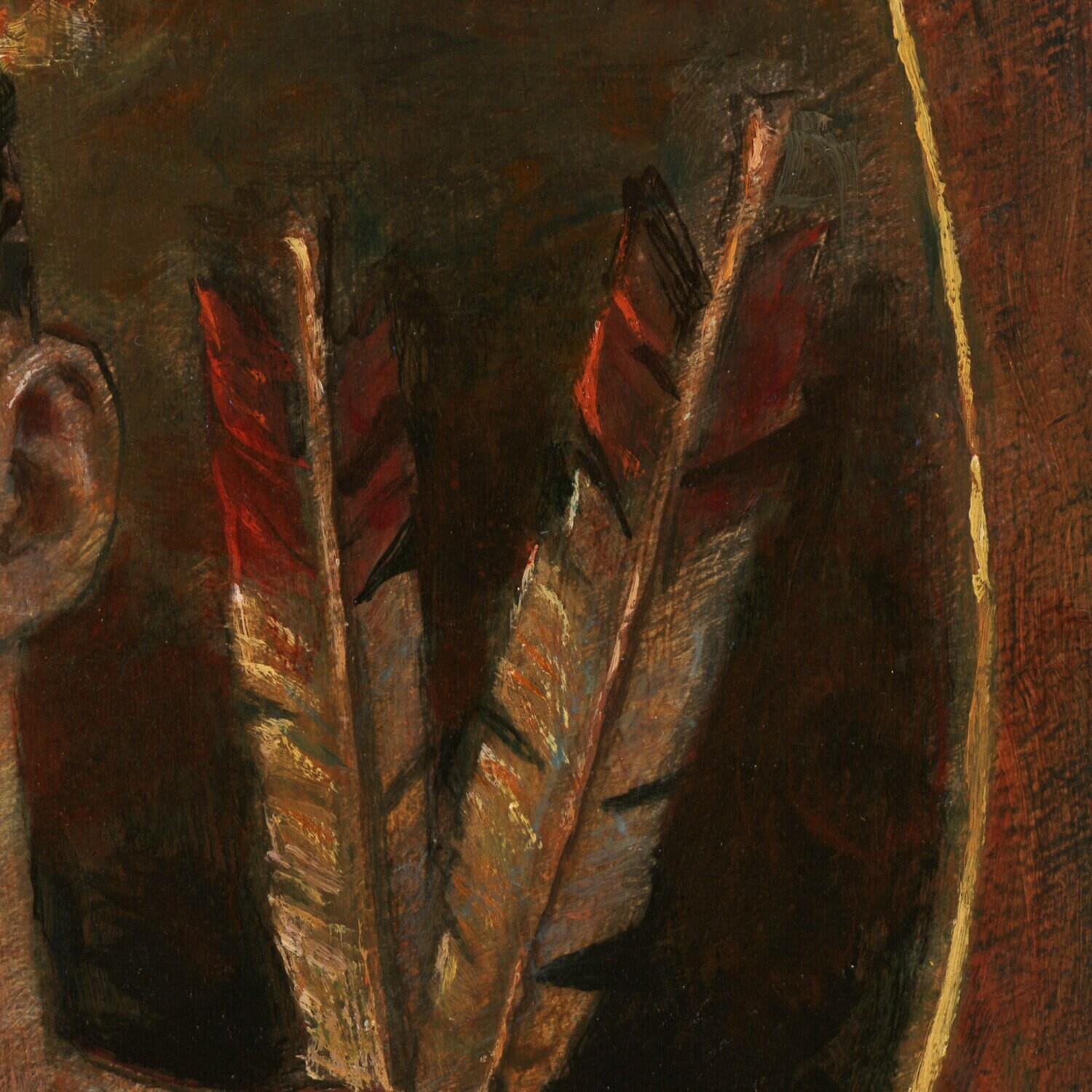 "The Butterfly" Original  Painting on Panel