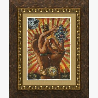 "The Prince Who Delivered the Night" Original Painting, Available Framed or Unframed