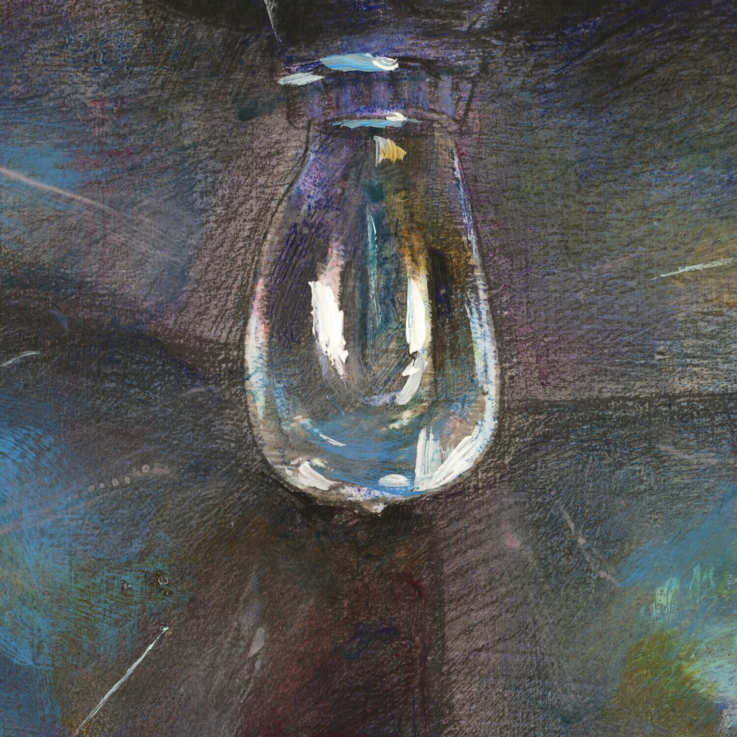 "The Idea (Self-Portrait)" Original  Painting on Panel