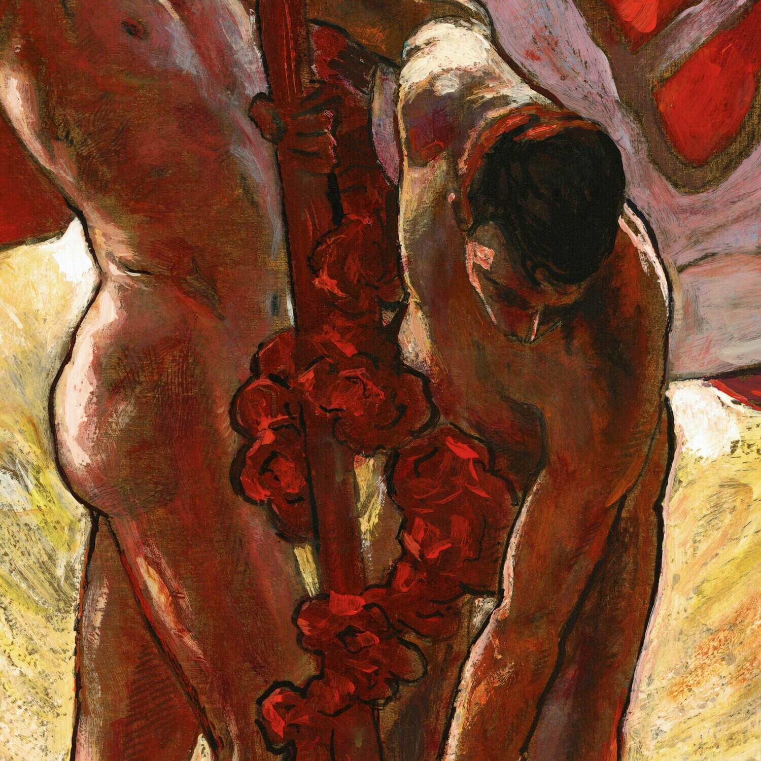 "Industry and Labor" Original  Painting on Panel