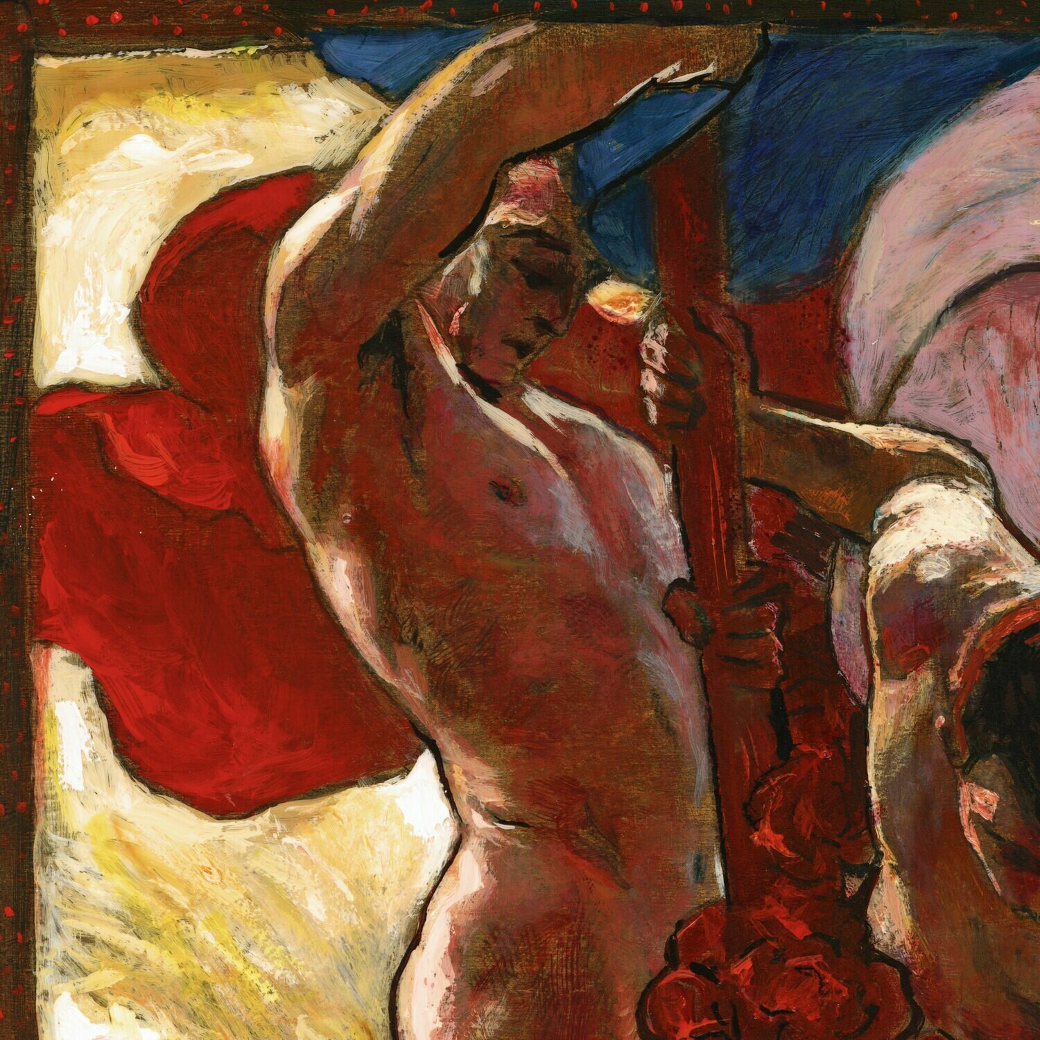 "Industry and Labor" Original  Painting on Panel