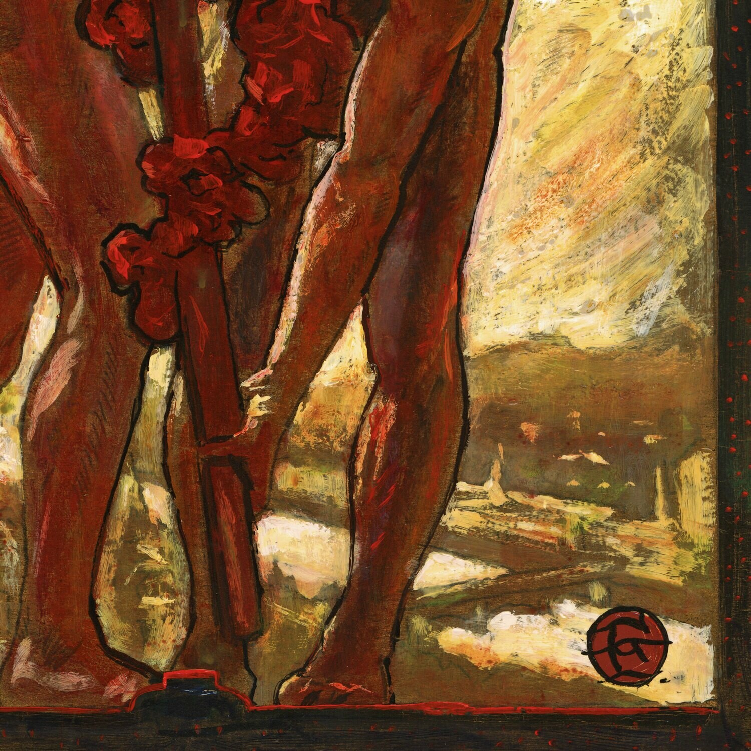 "Industry and Labor" Original  Painting on Panel