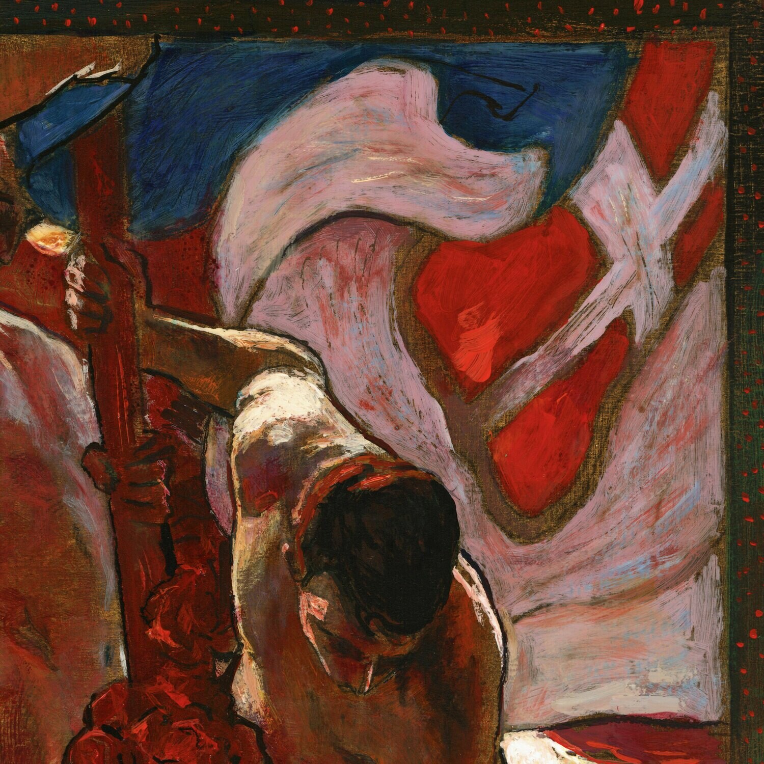 "Industry and Labor" Original  Painting on Panel