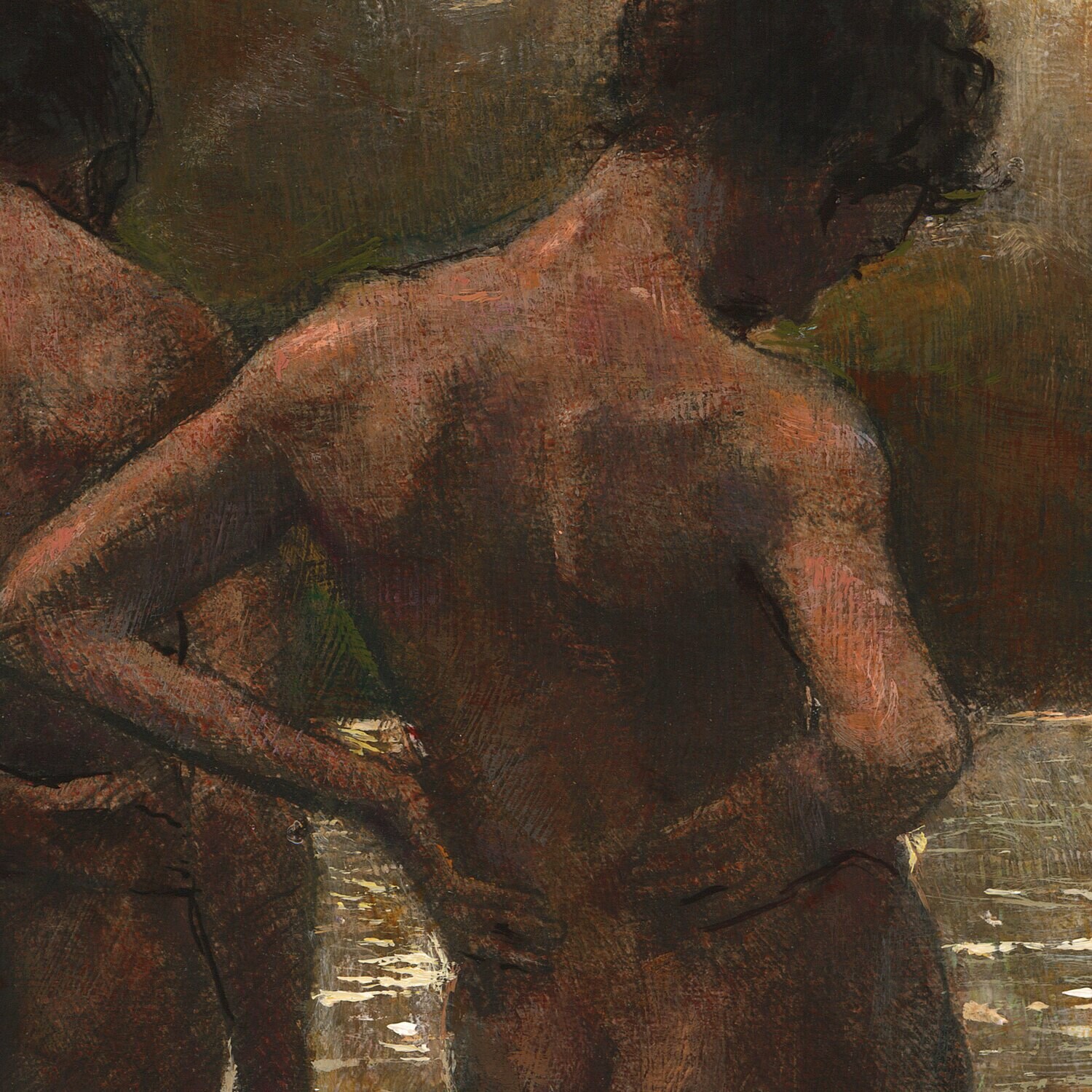 "The Promise" Original  Painting on Panel
