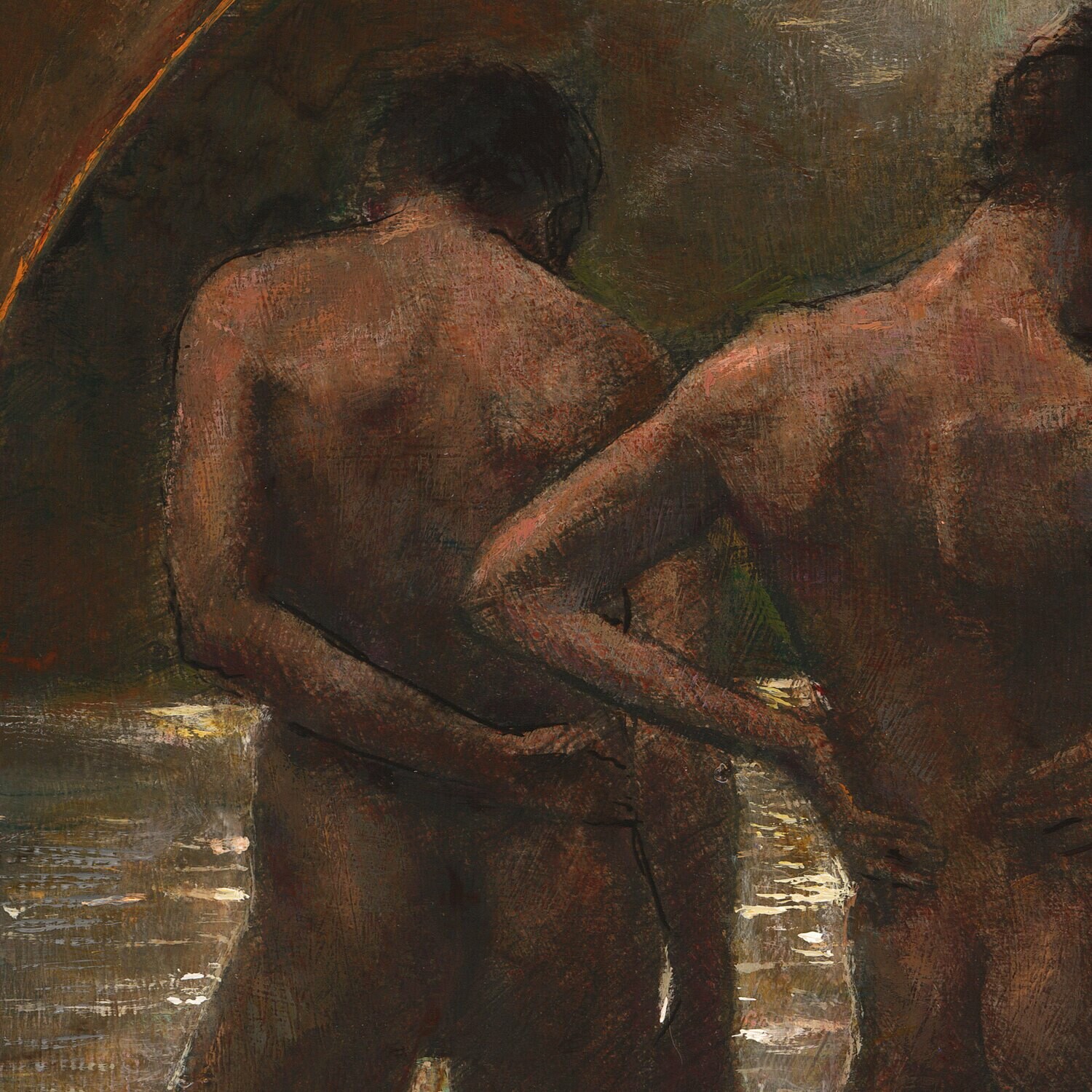 "The Promise" Original  Painting on Panel