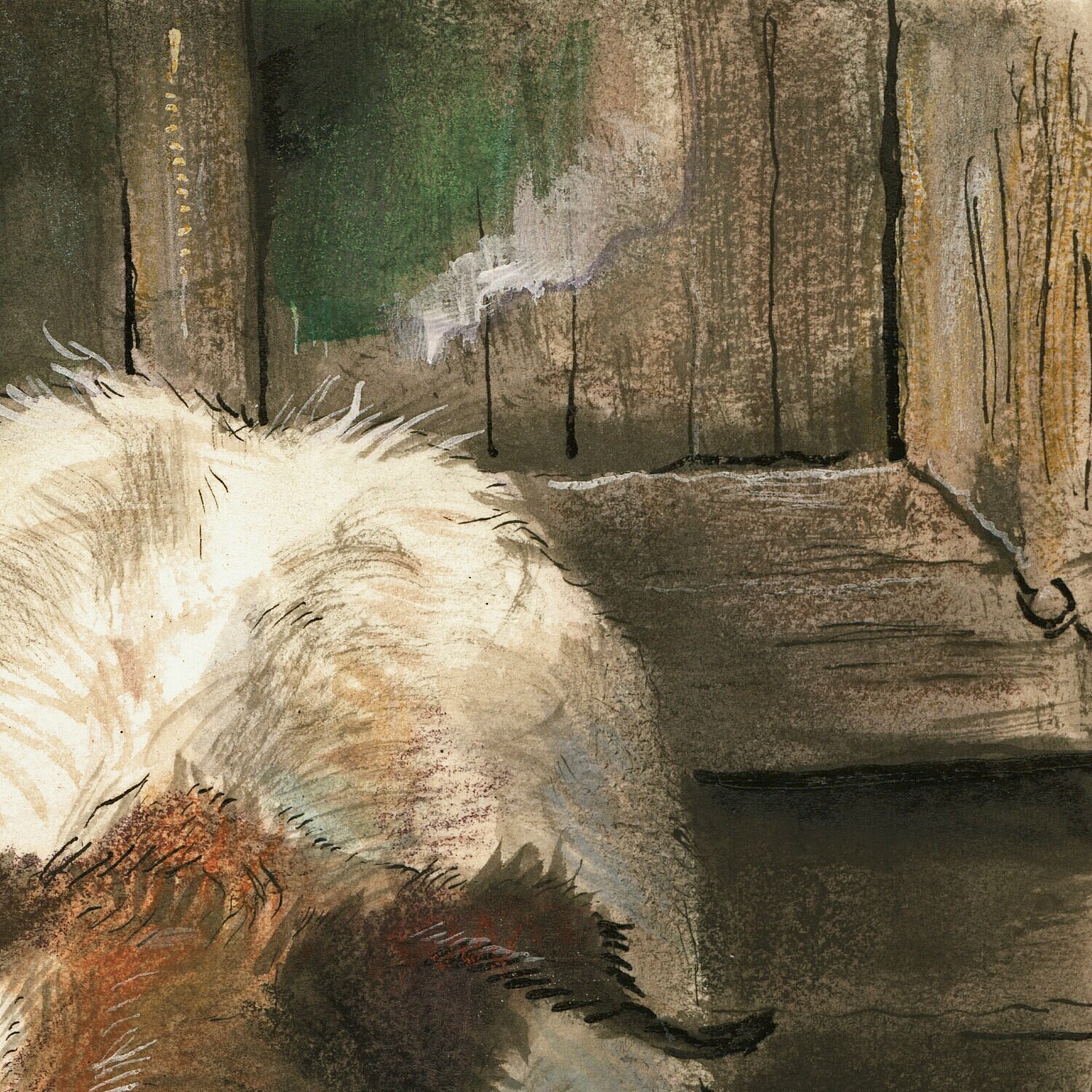 "The Approach" Original Work on Paper