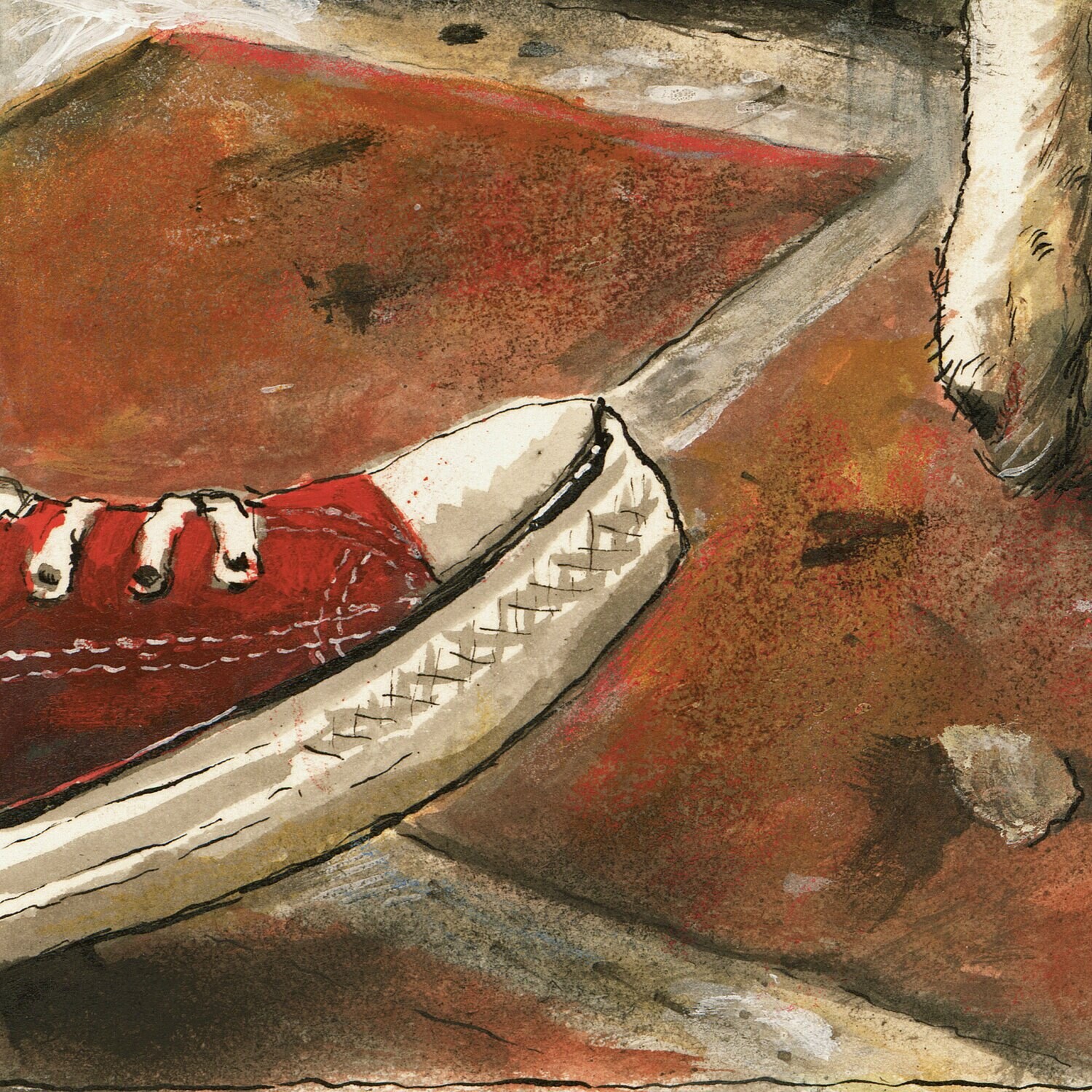 "The Approach" Original Work on Paper