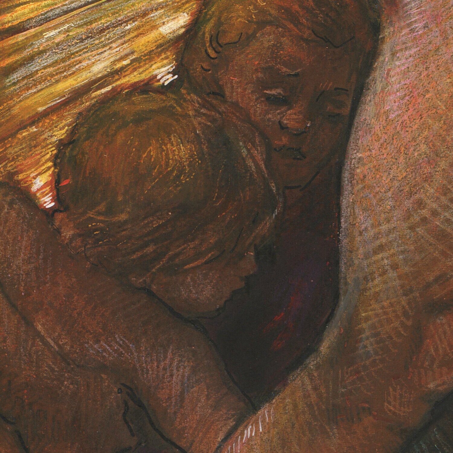"La Fraternité" Original Work on Paper