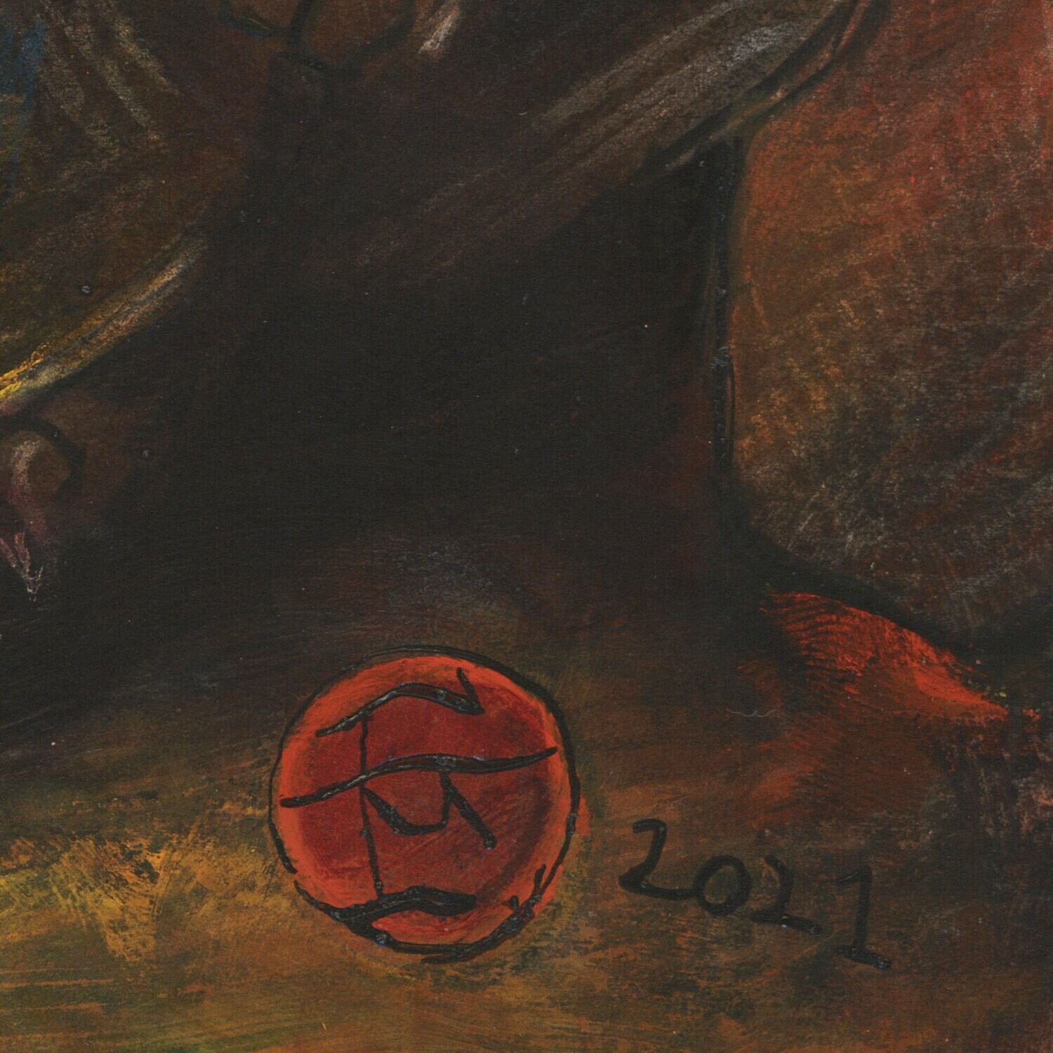 "La Fraternité" Original Work on Paper