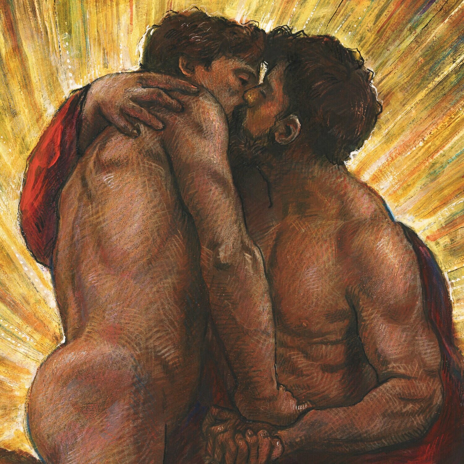 "La Fraternité" Original Work on Paper