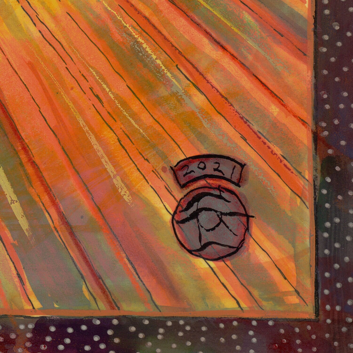 "The Vortex" Original Work on Paper