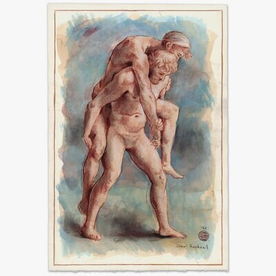Untitled (after Raphael) Original Work on Paper