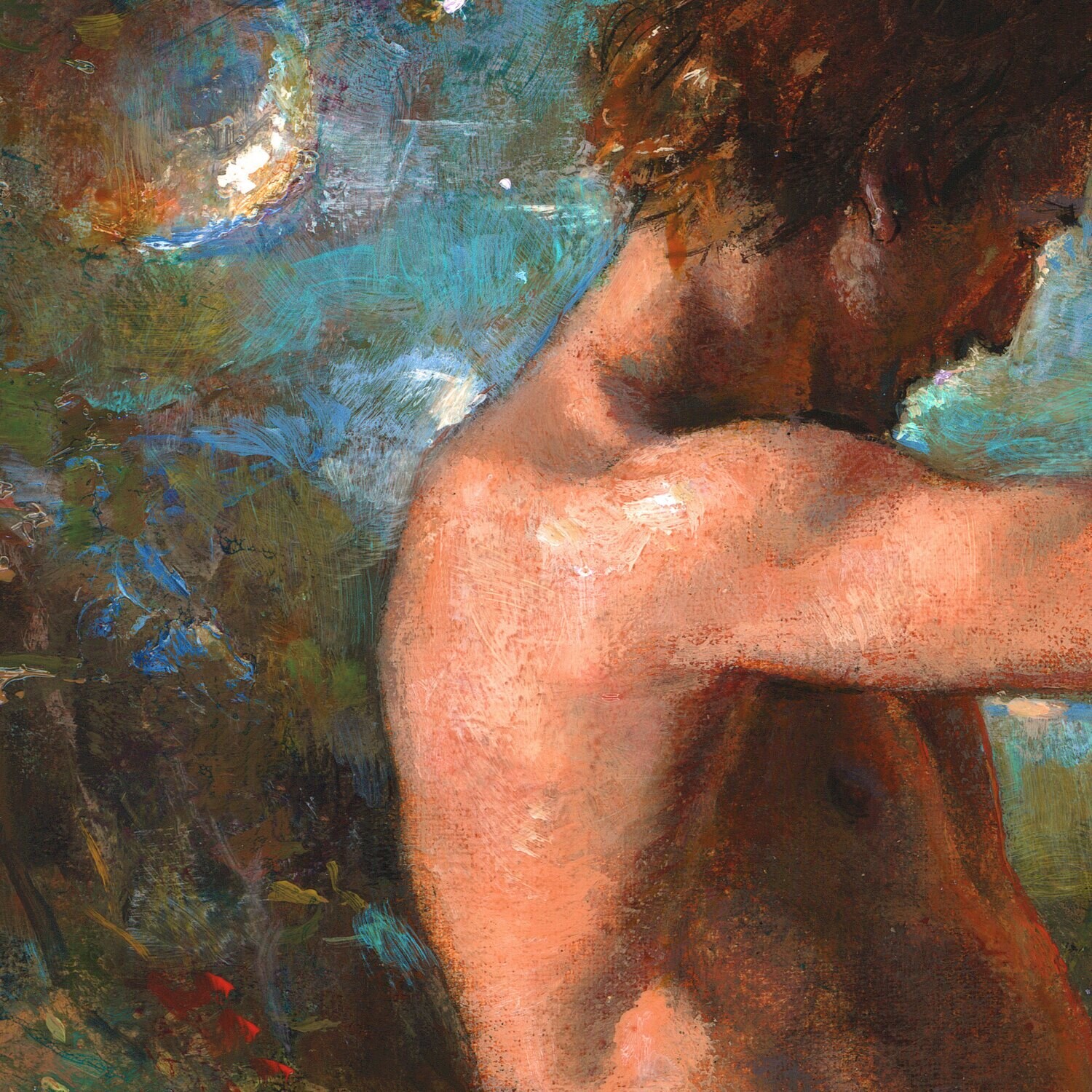 "The Navigator" Original  Painting on Panel