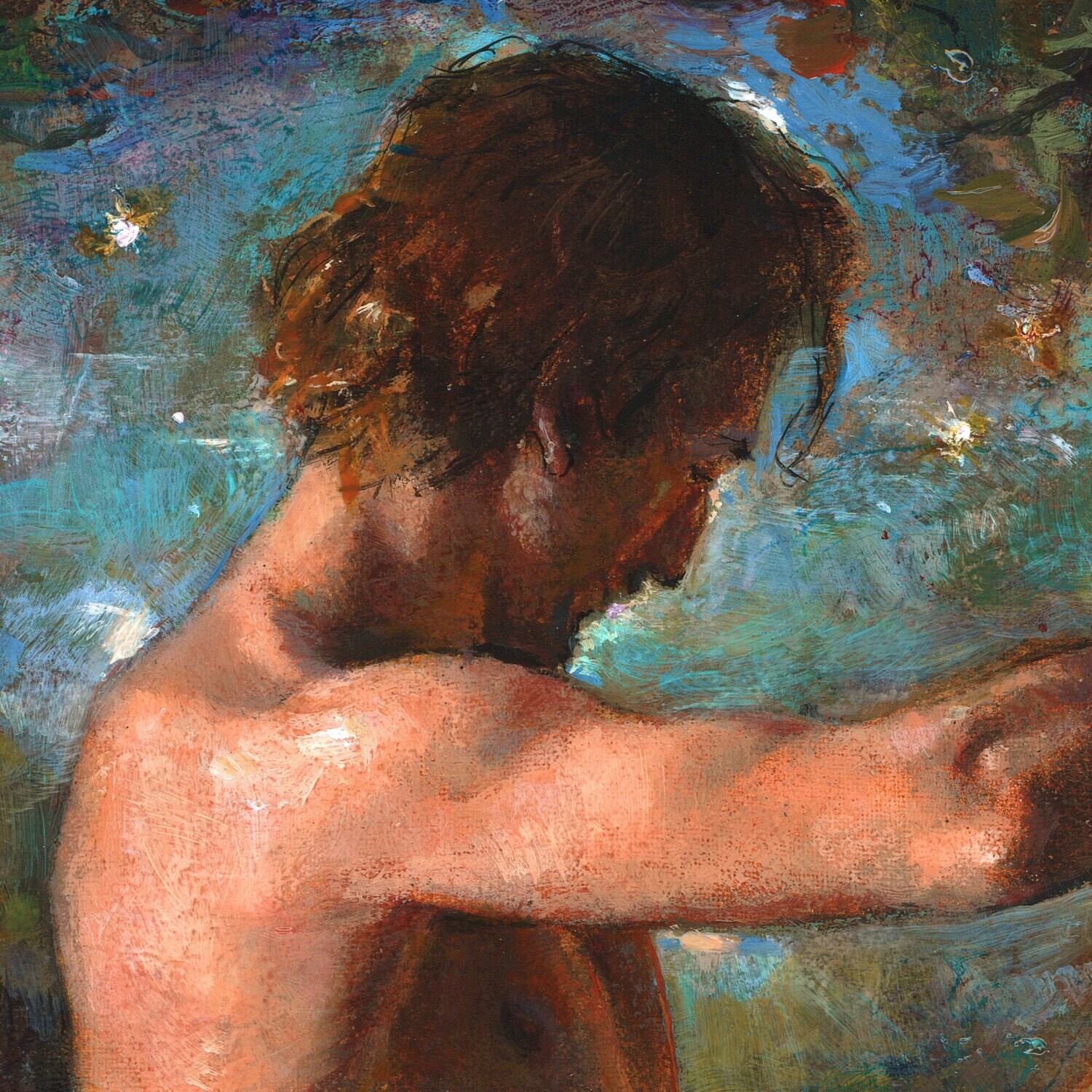 "The Navigator" Original  Painting on Panel