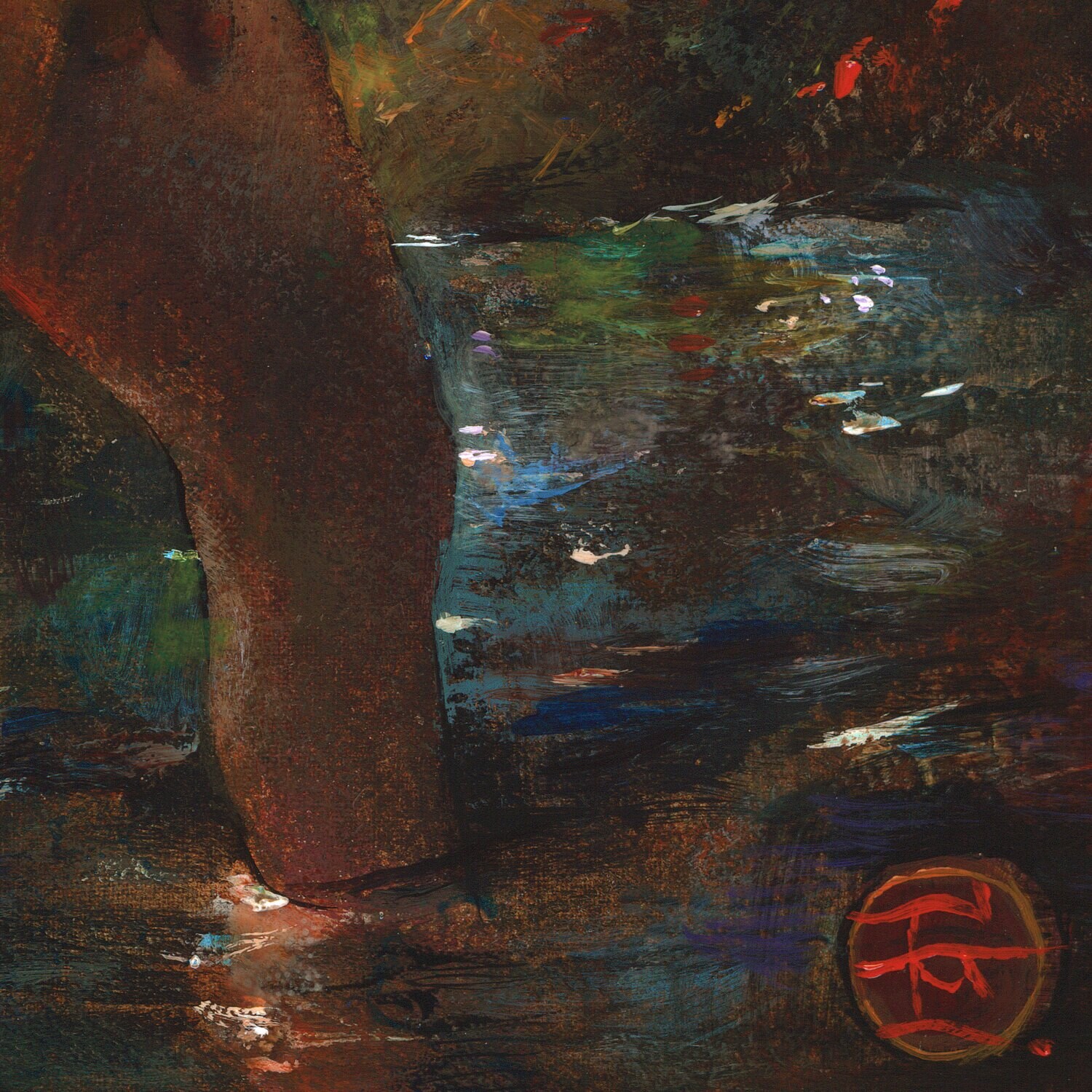 "The Navigator" Original  Painting on Panel