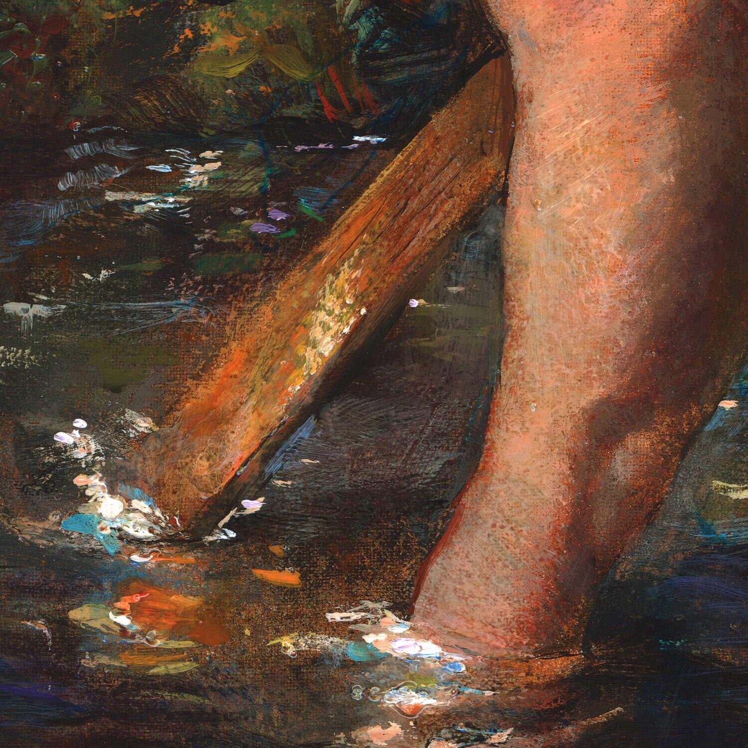 "The Navigator" Original  Painting on Panel
