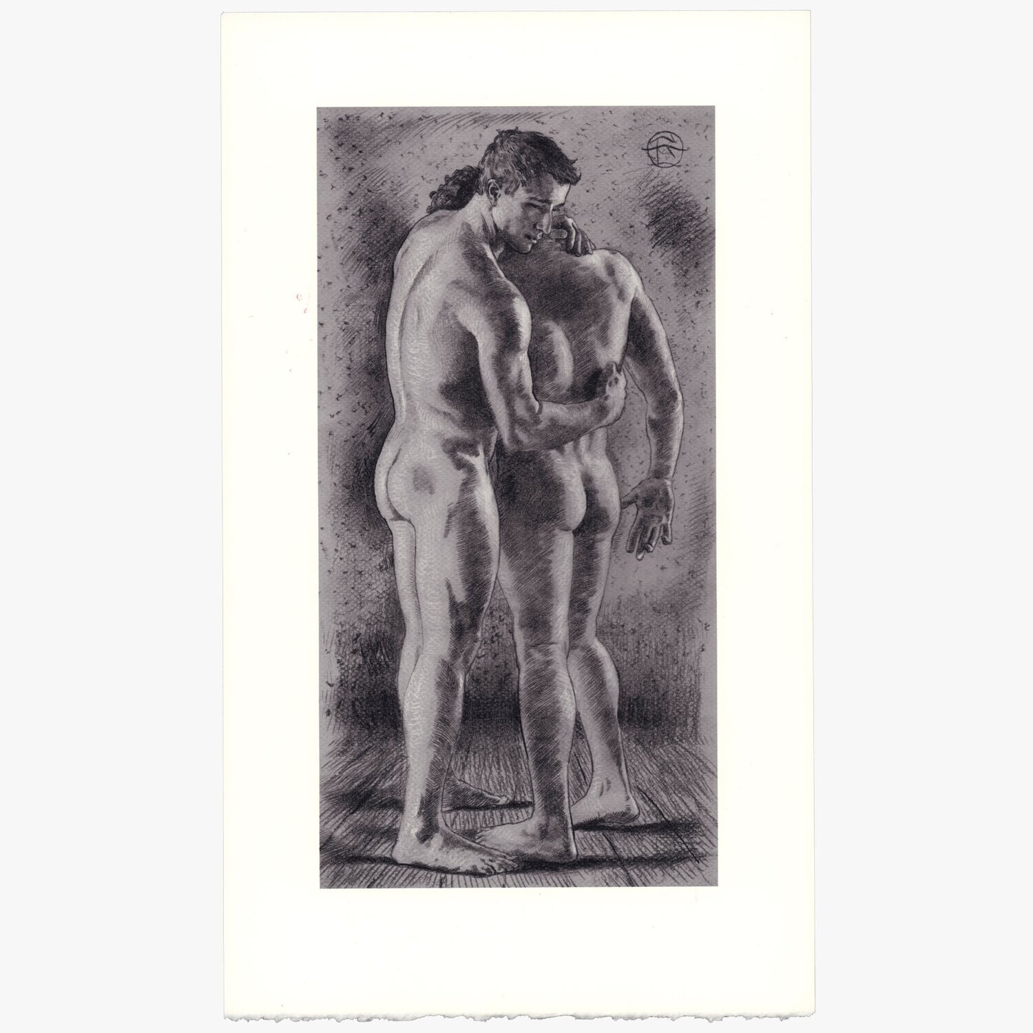 "Comfort" Unique Hand-Colored Print