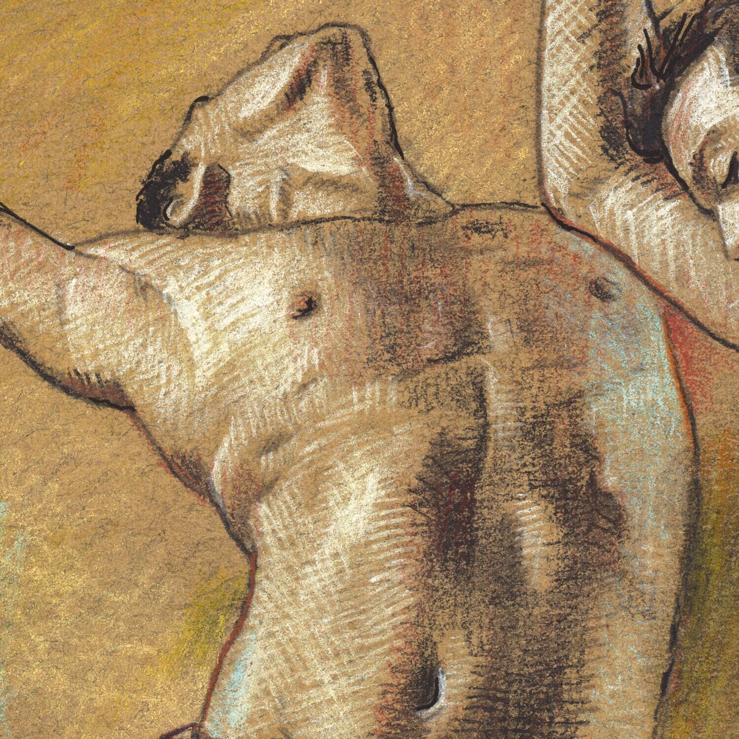Untitled Dancers Original Work on Paper