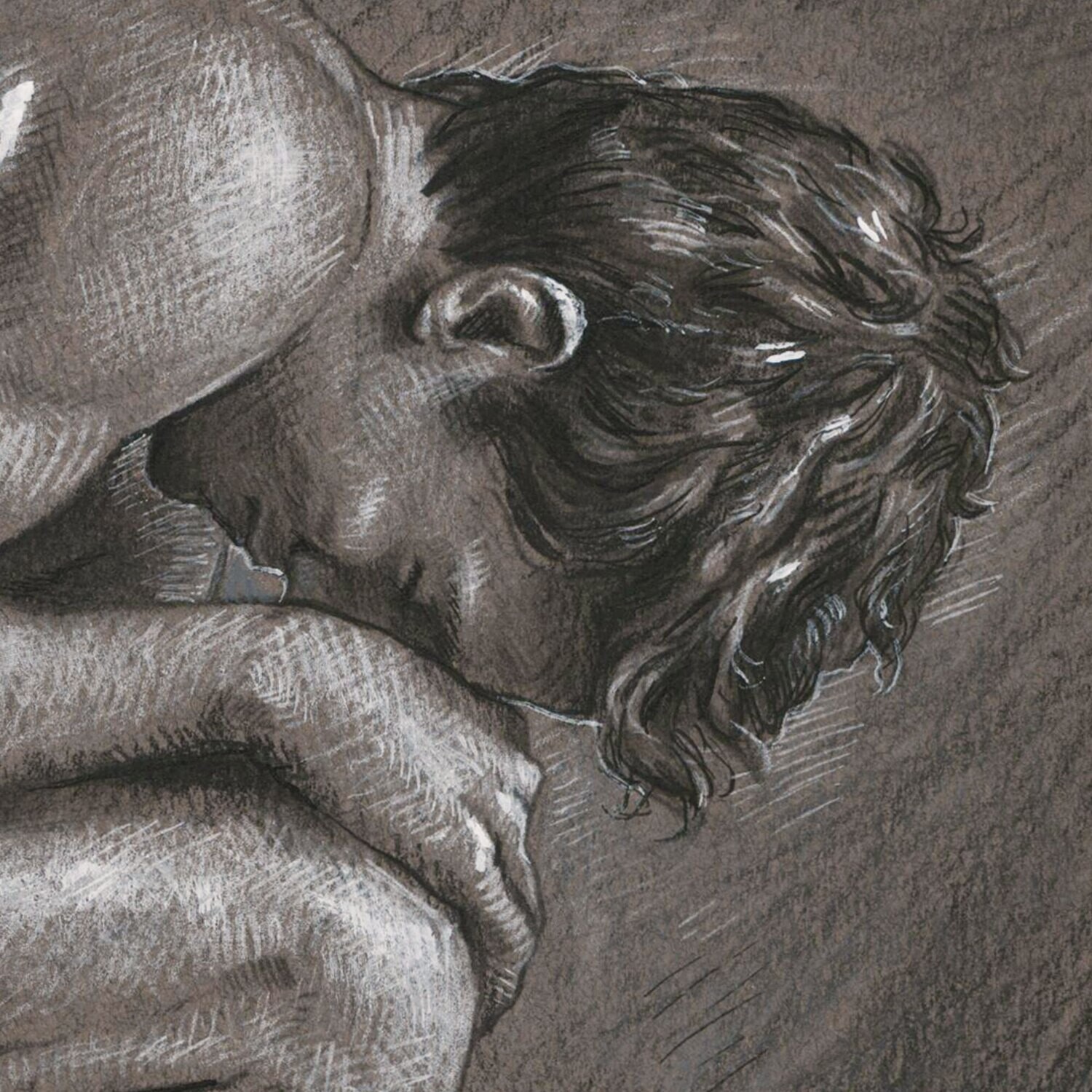 "The Laborer" Original Drawing