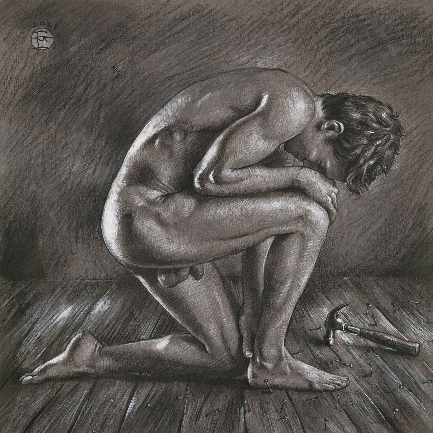 &quot;The Laborer&quot; Original Drawing