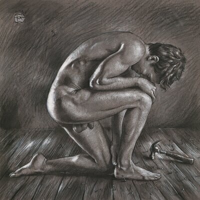 &quot;The Laborer&quot; Original Drawing