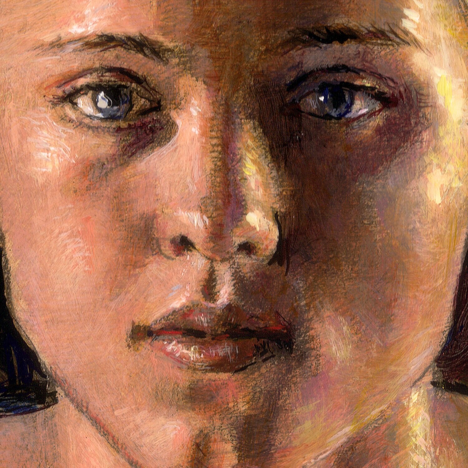 "Hope" Original Painting on Panel with Artist's Frame