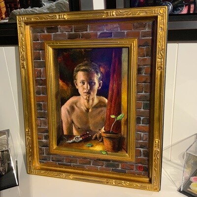 "Hope" Original Painting on Panel with Artist's Frame