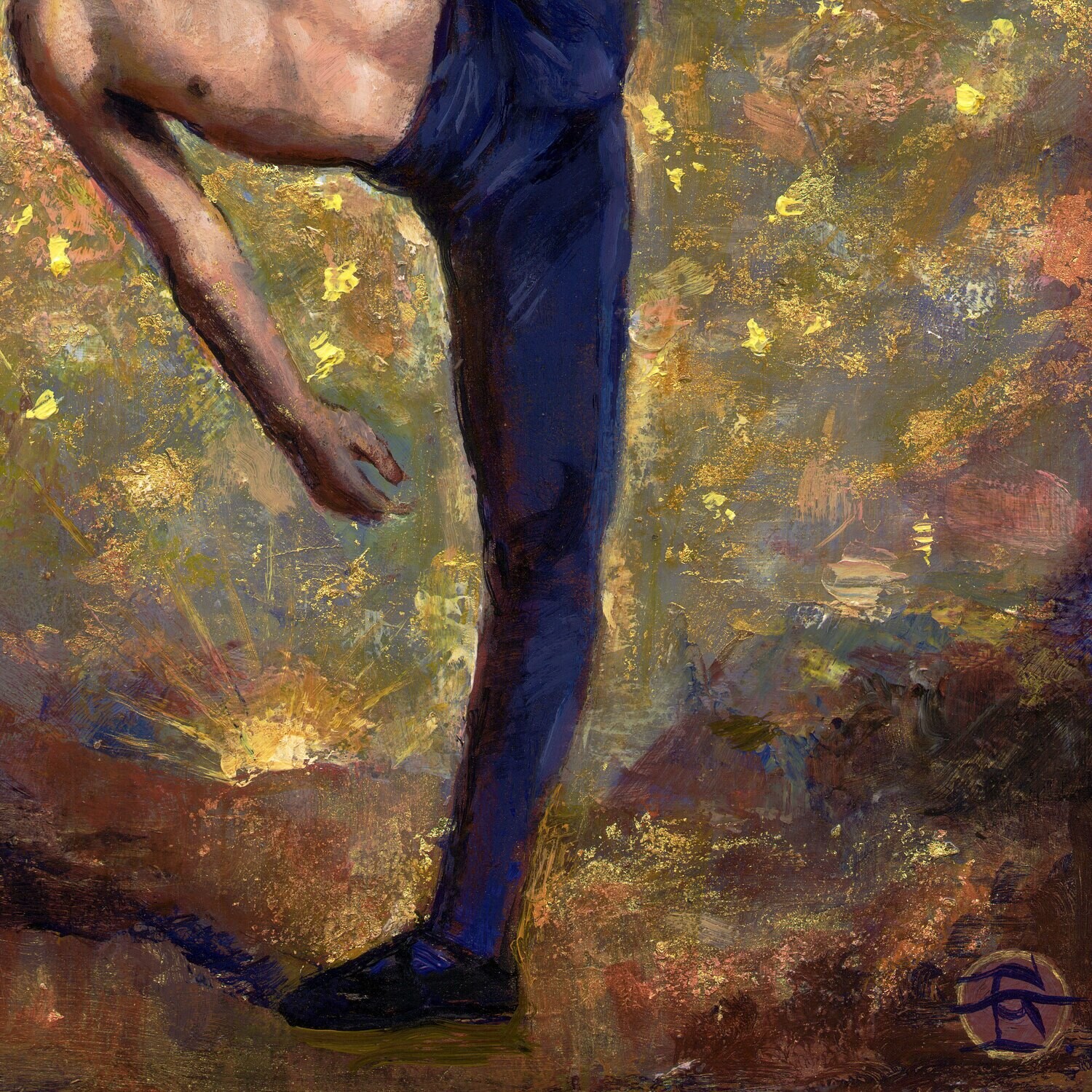 "Fyrsta" Original Painting on Panel