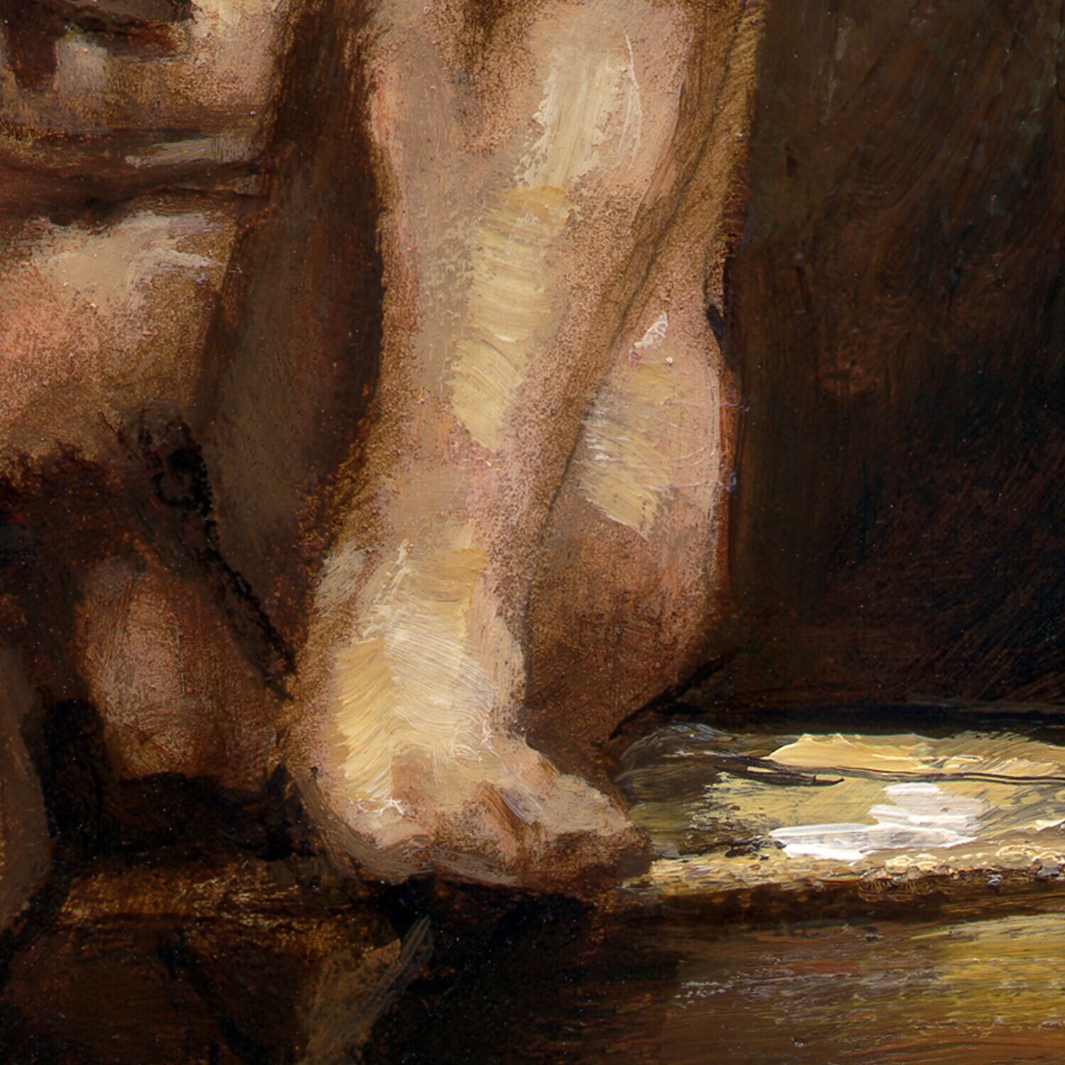 "Locked" Original Painting on Panel