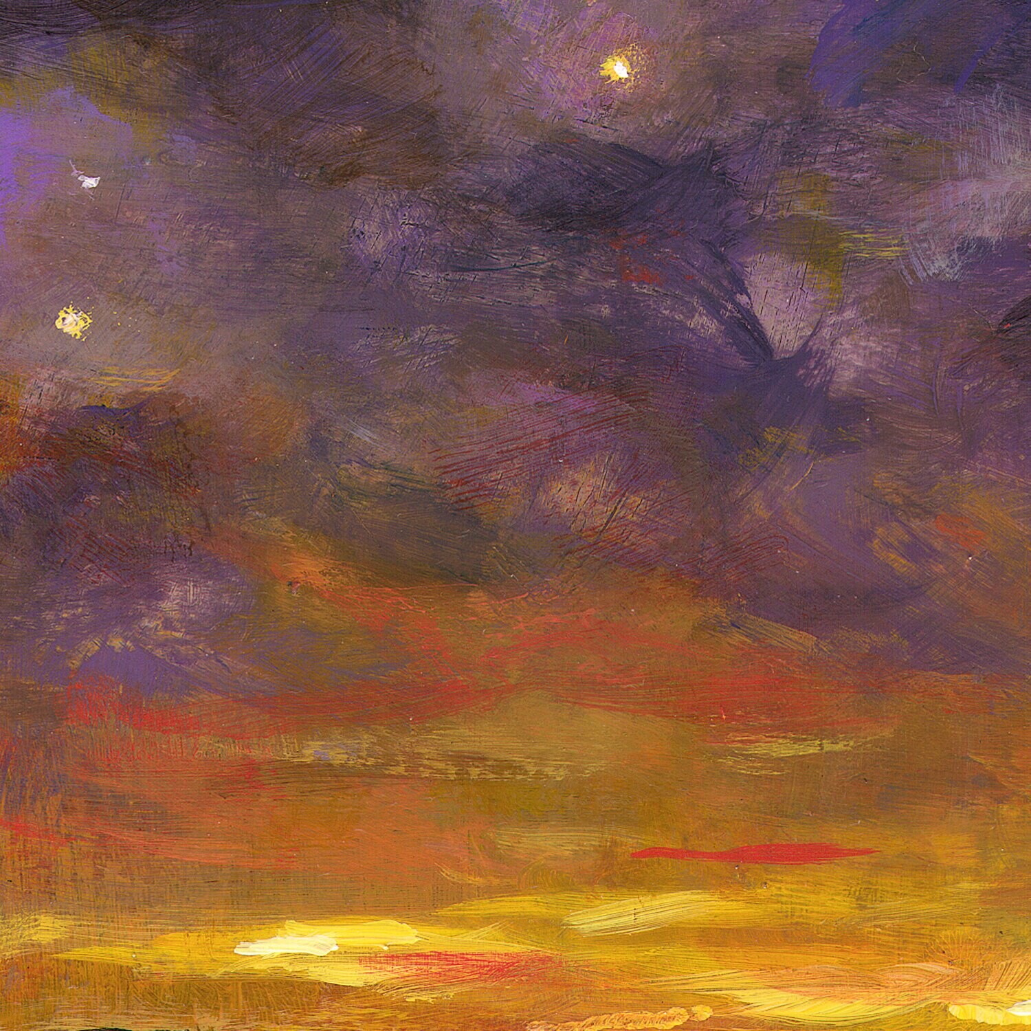 "Above it All" Original Framed Painting on Panel