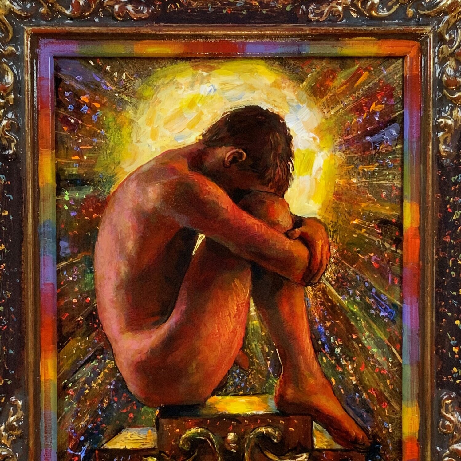"The Equinox" Original Painting on Framed Panel