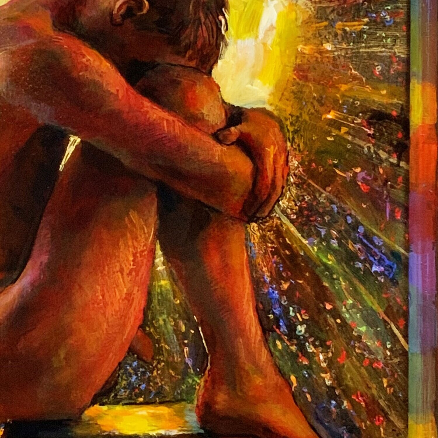 "The Equinox" Original Painting on Framed Panel