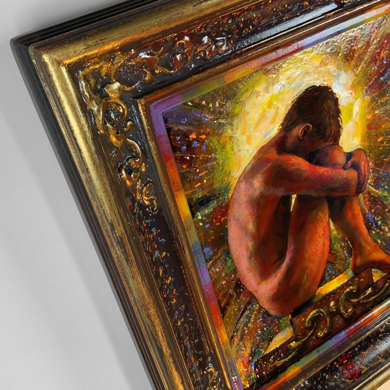 "The Equinox" Original Painting on Framed Panel