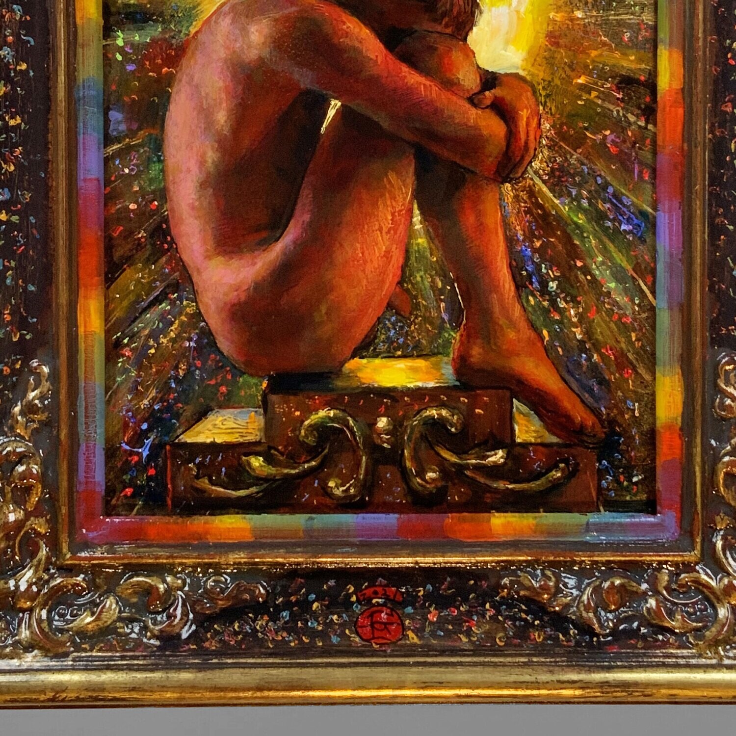 "The Equinox" Original Painting on Framed Panel