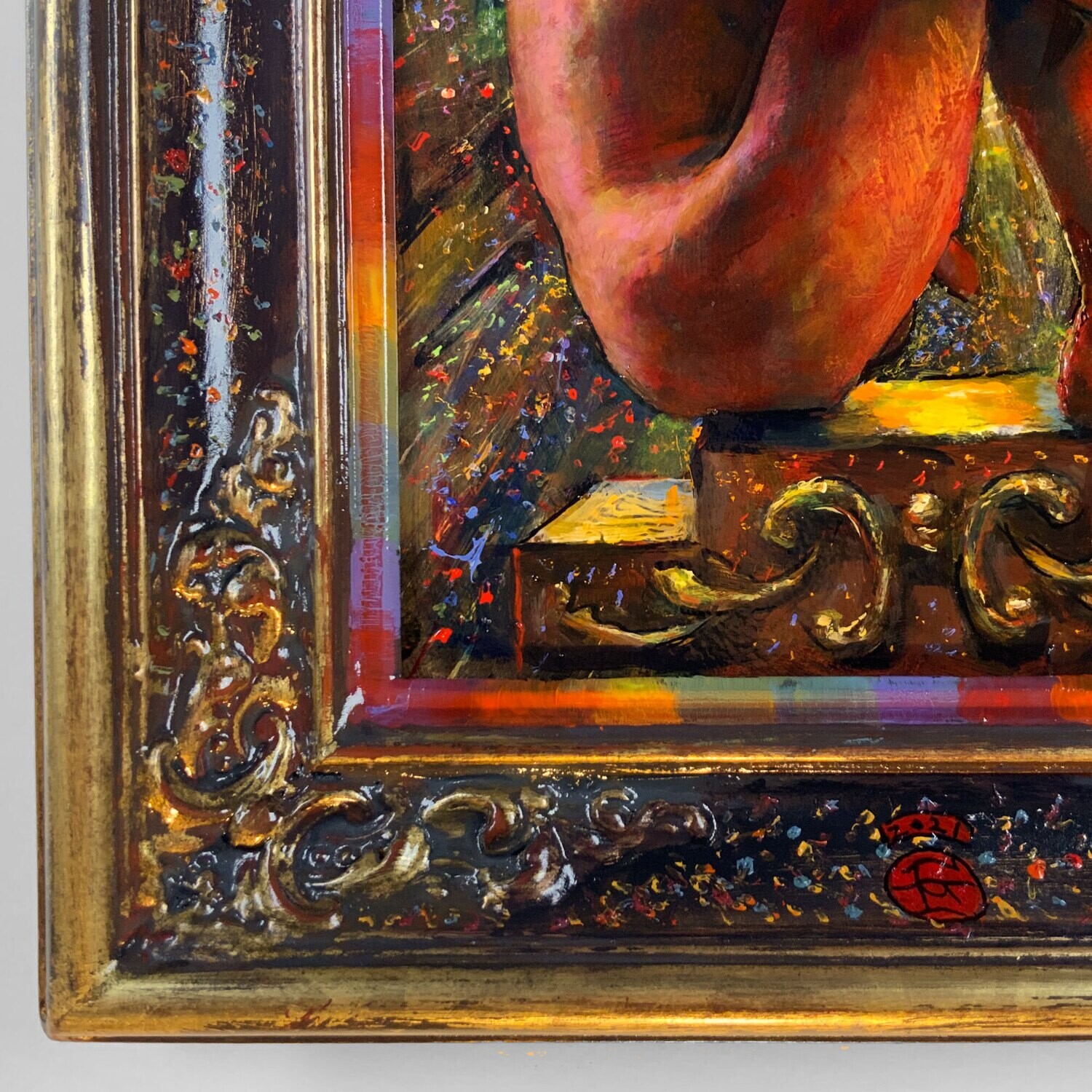 "The Equinox" Original Painting on Framed Panel
