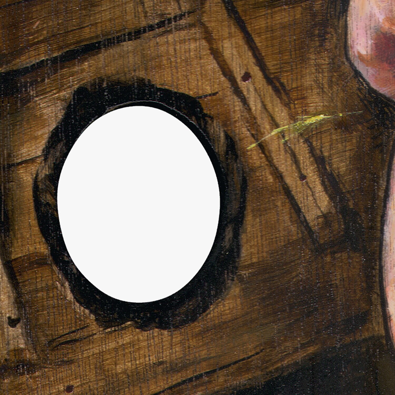 "The Painter's Pause" Original Painting on Palette