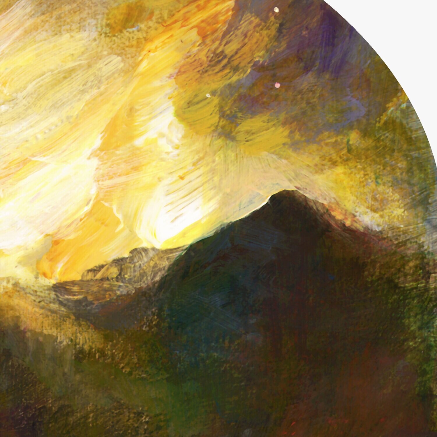 "The Rising" Original Framed Painting on Canvas