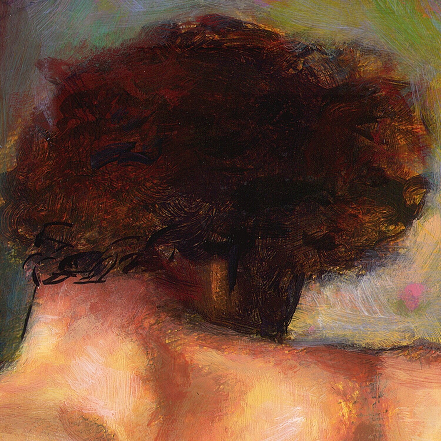 "The Listeners" Original Painting on Panel