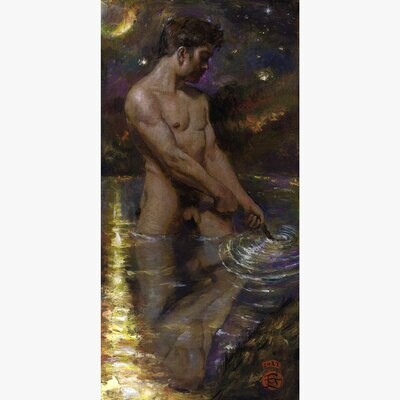 &quot;Harvest&quot; Original Painting on Panel