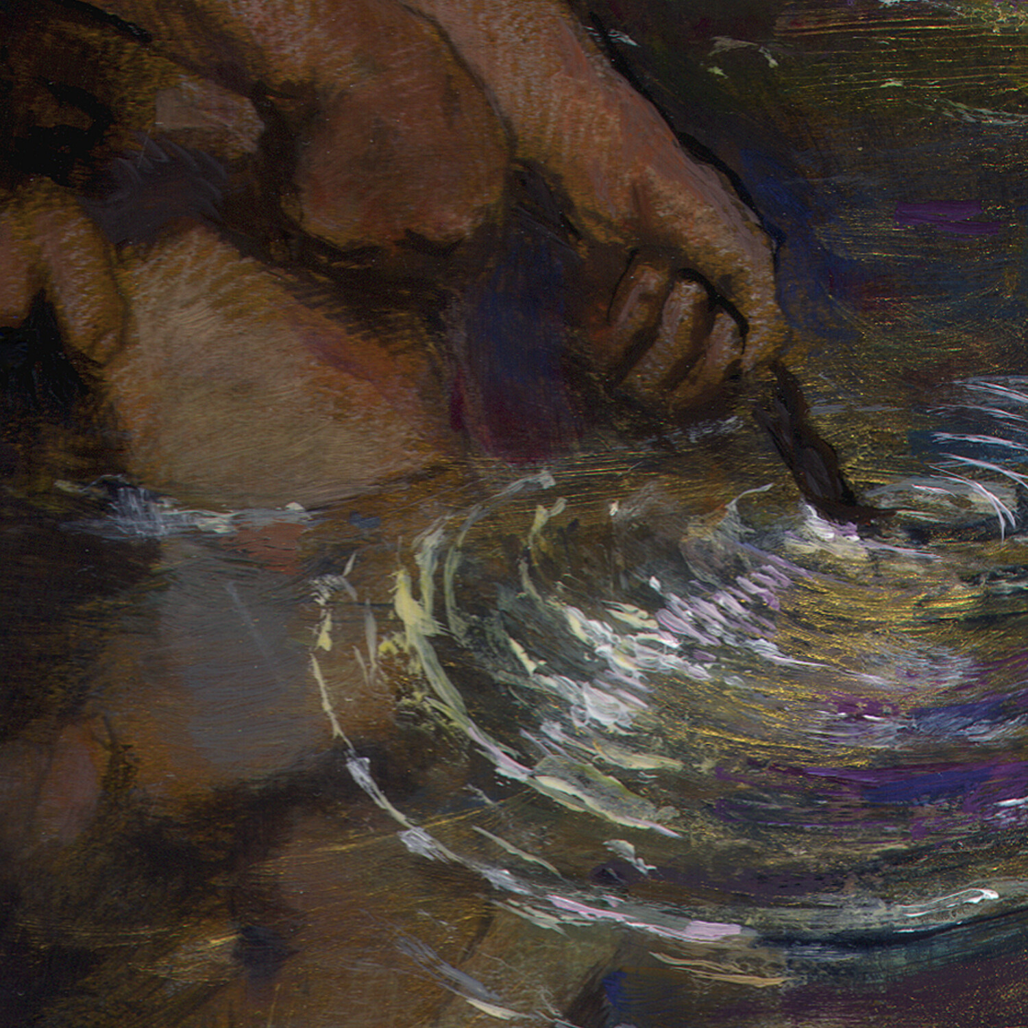 "Harvest" Original Painting on Panel