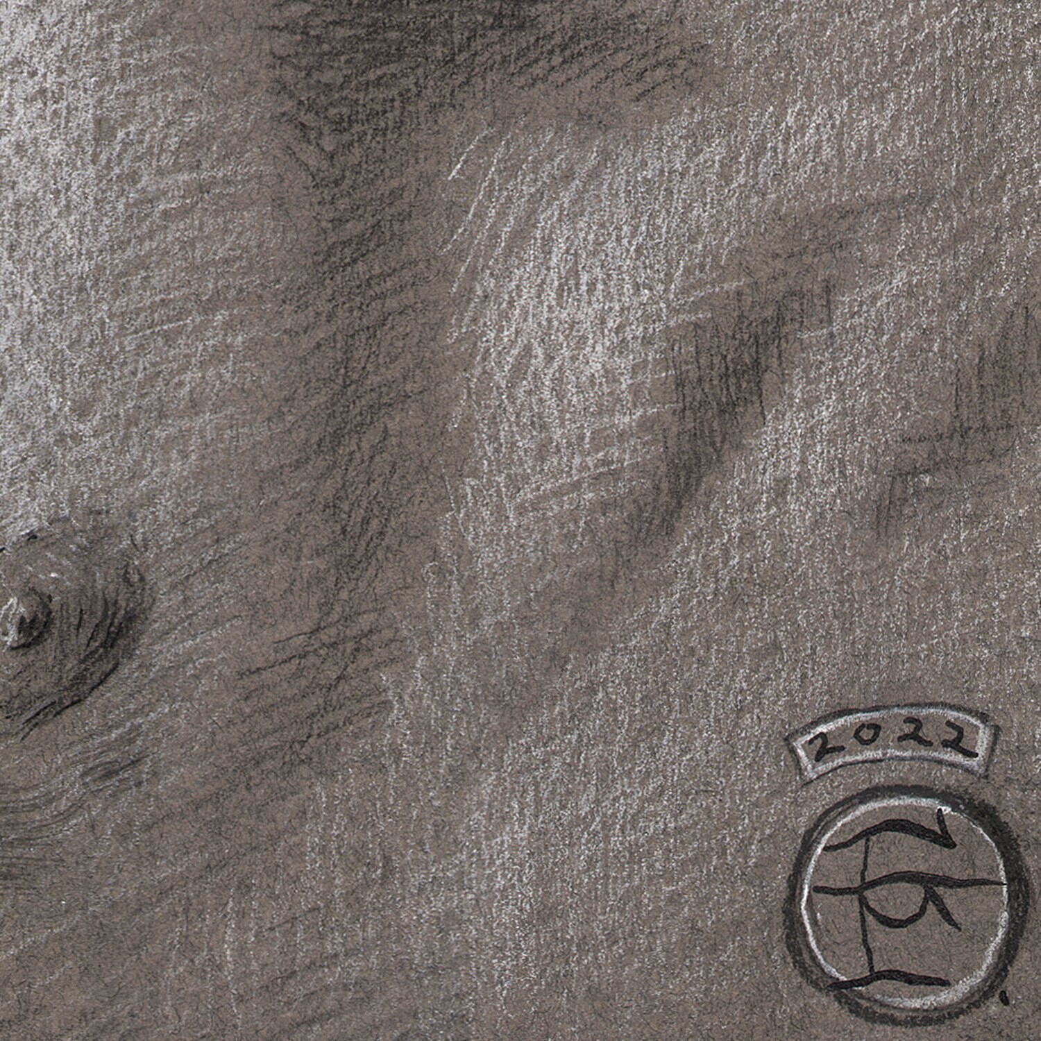 "The Stirring" Original Mixed-Media Drawing