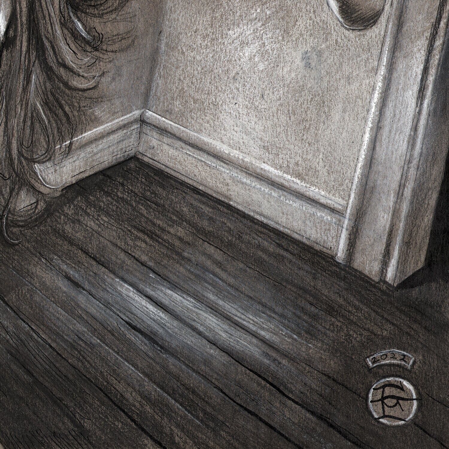 "Uplift" Original Mixed-Media Drawing