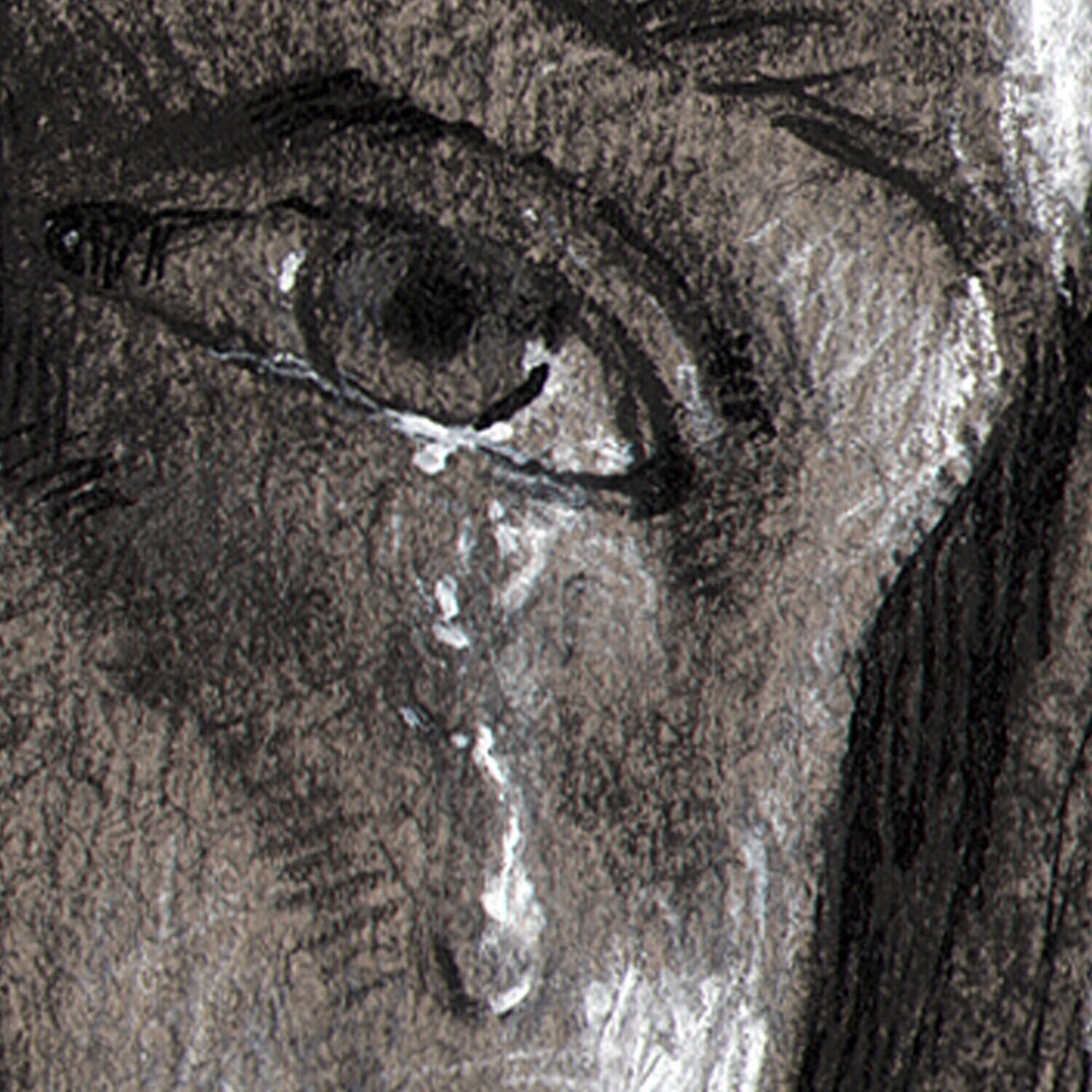 "Uplift" Original Mixed-Media Drawing