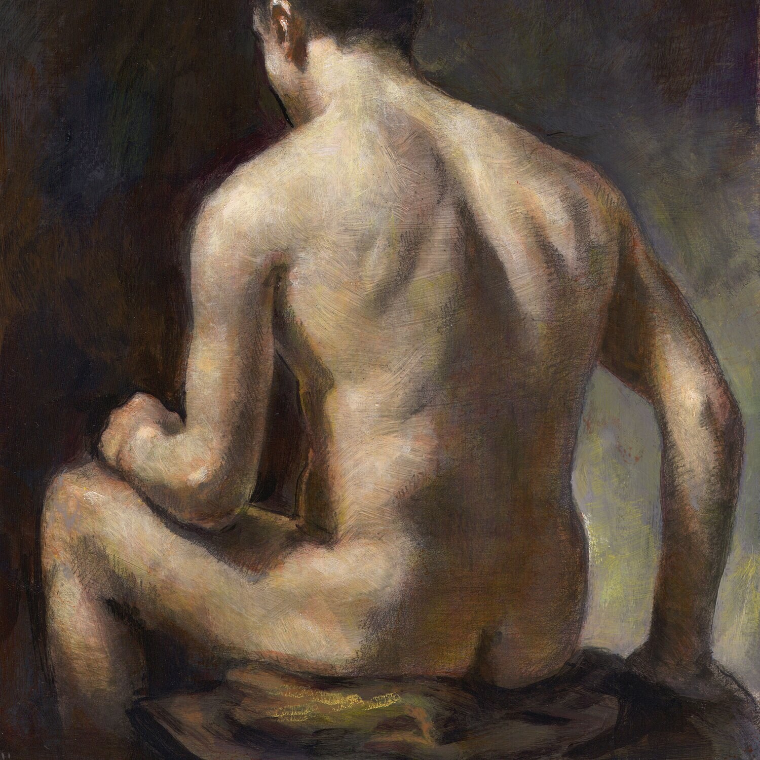 "Patience" Original Painting on Panel