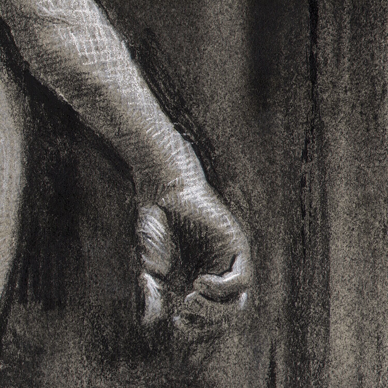 "Malaise" Original Charcoal Drawing | Framing Available