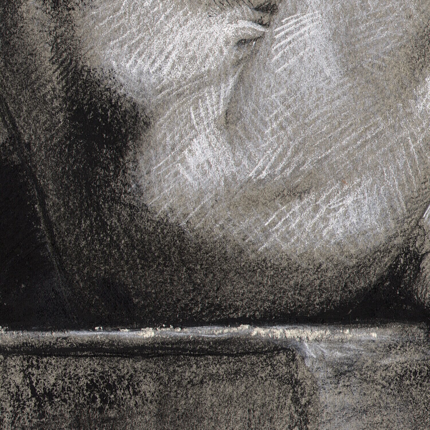 "Malaise" Original Charcoal Drawing | Framing Available