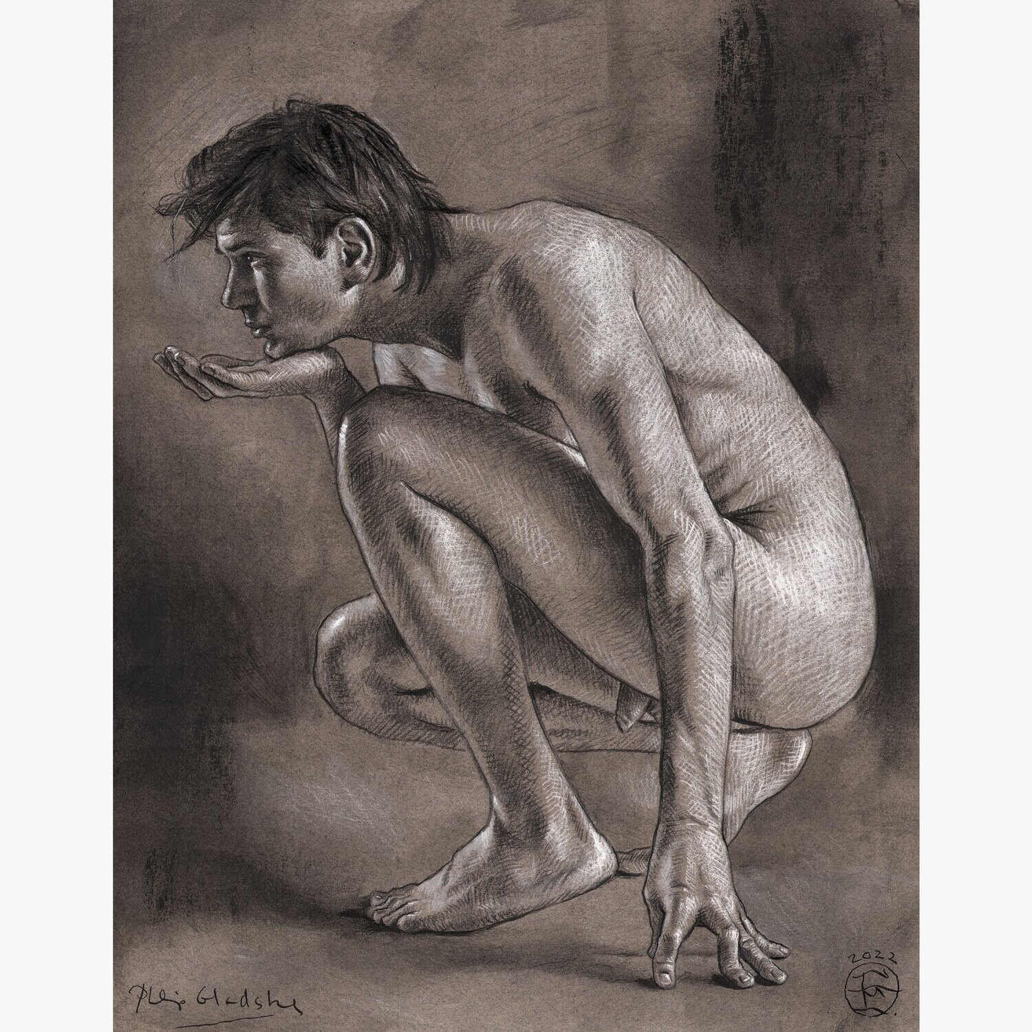 "The Thinker" Limited Edition Print
