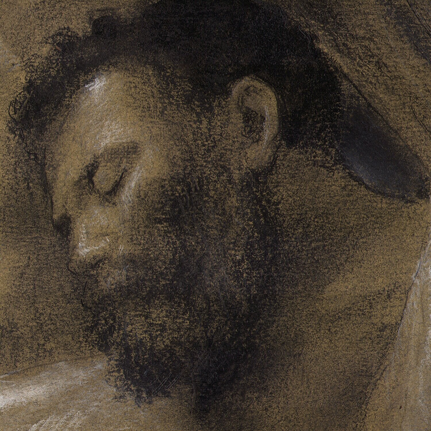 "Compassion" (after Bouguereau) Original Mixed-Media Drawing | Frame Option | Free Shipping Worldwide