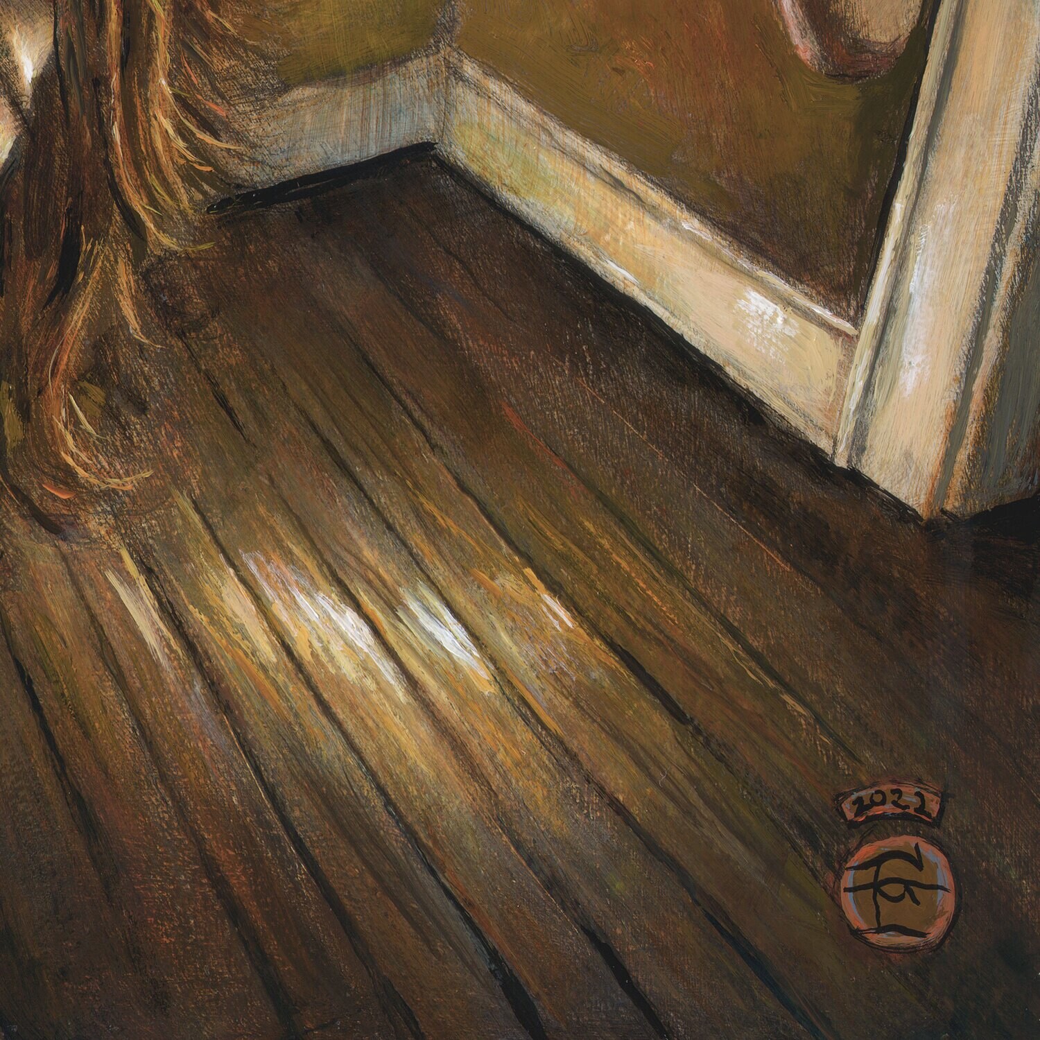 "Uplift" Original Painting on Panel | Free Shipping Worldwide